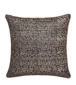 Hadspen Cushion Cover With Piping - Soot