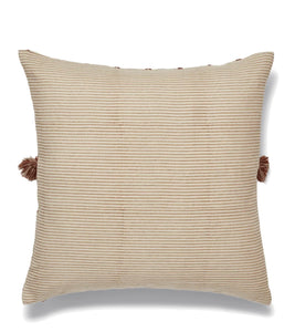 Morse Cushion Cover - Natural/Brown - LOW STOCK