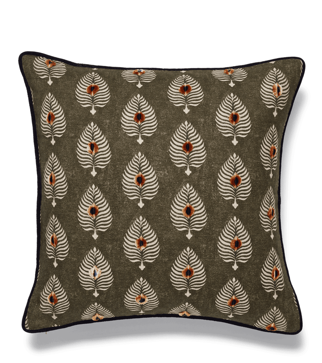 Ocellus Cushion Cover - Grey Green