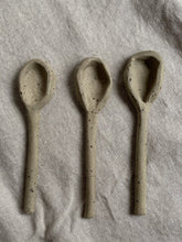 Carved Speckled Teaspoons