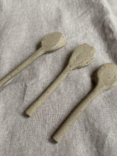 Carved Speckled Teaspoons