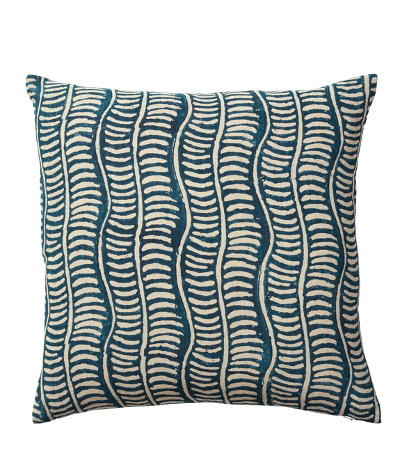 Pattani Eclipse Cushion Cover - Indigo