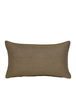 Plain Linen Pillow Cover - Elephant Grey